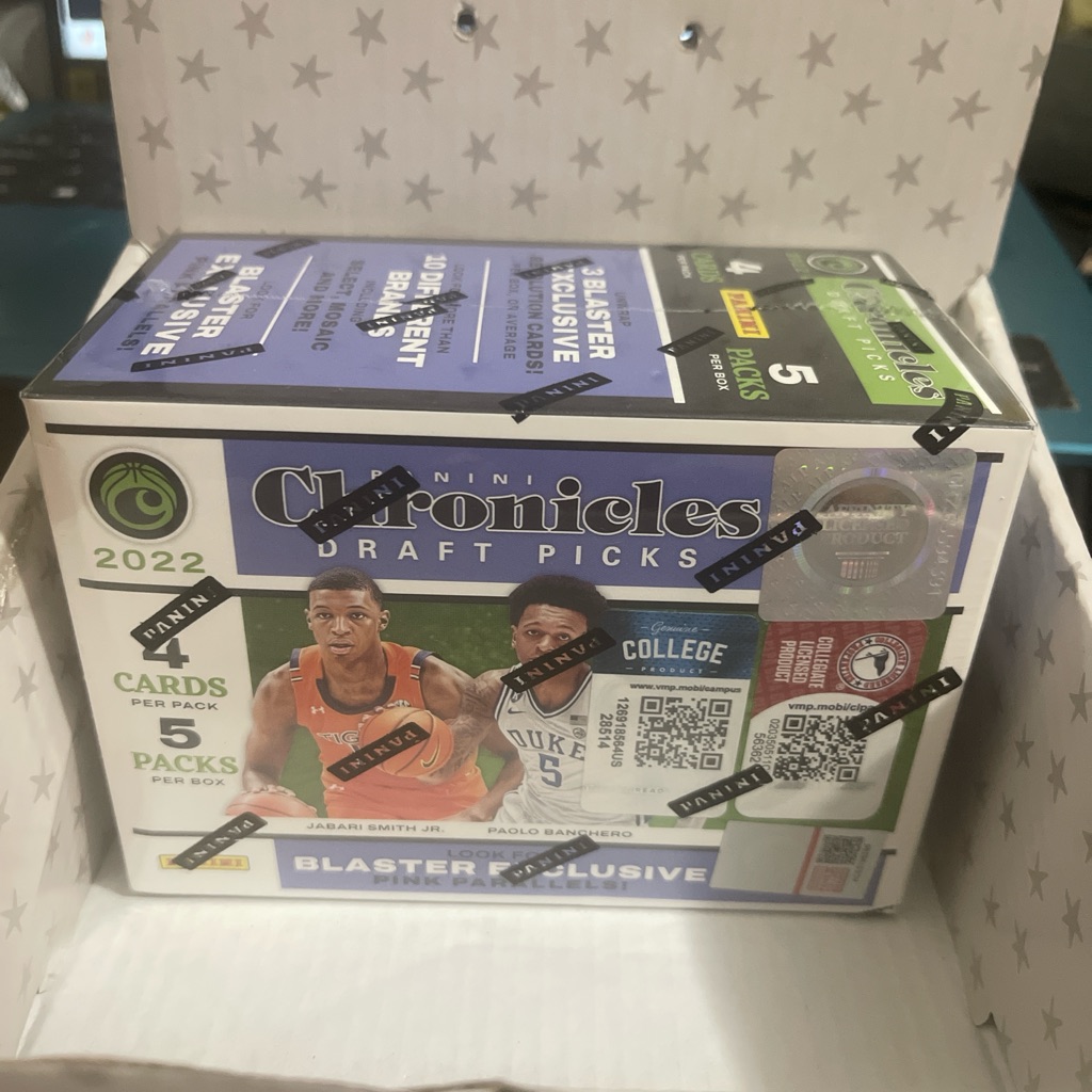 Panini Chronicles Draft Picks Blaster Box Basketball